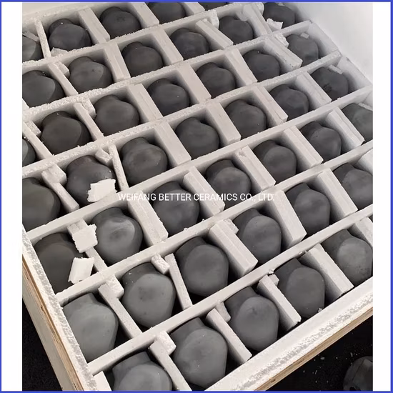 Buse de pulvérisation de brouillard en carbure de silicium SiSiC résistant à la Corrosion, buse en spirale