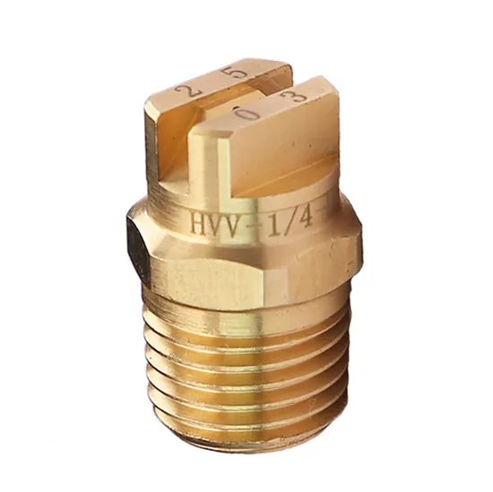 304ss 1/4 lavage de voiture buse de pulvérisation à ventilateur plat à jet en V à 65 degrés